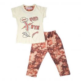 HVM Girls T-Shirt & Capri Set