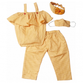HVM Top & Pant Set with Mask