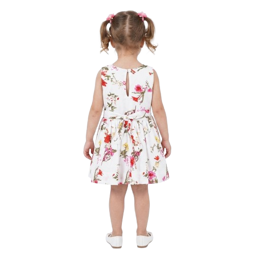 HVM Baby Girl Party Wear Frock (3-6M, 6-12M, 12-18M, 18-24M, 2-3Y, 3-4Y, 4-5Y, 5-6Y, 6-7Y) - Image 2