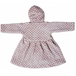 HVM Baby Girls Winter Jacket With Hood
