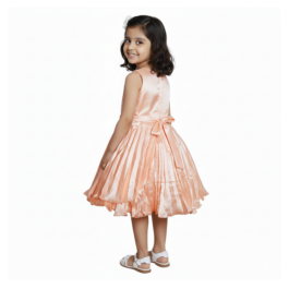 HVM Baby Girl Party Wear Frock (6-12M, 12-18M, 18-24M)