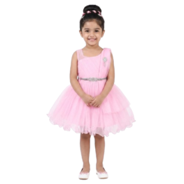 HVM Baby Girls Party Wear Frock