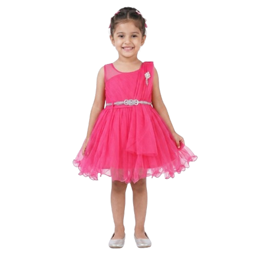 HVM Baby Girls Party Wear Frock