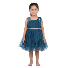 HVM Baby Girls Party Wear Frock