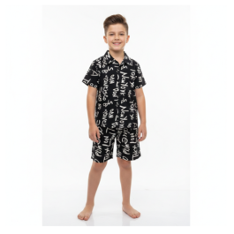 HVM Boys Printed Shorts & Shirt