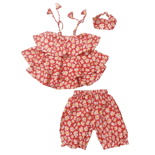 HVM Baby Girls Dress with Hairband