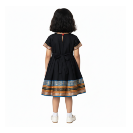 HVM Baby Girls Half Sleeves Frock