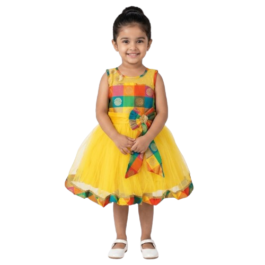 HVM Girls Party Wear Frock