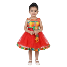 HVM Girls Party Wear Frock
