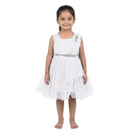 HVM Baby Girls Party Wear Frock