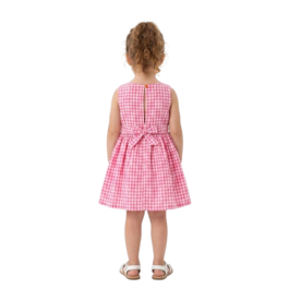 HVM Baby Girl Pure Cotton Check Frock